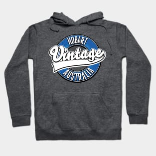 Hobart australia vintage style logo Hoodie